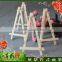 new folding wooden mini easel,wood mini easel with canvas