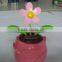 15010709 Wholesale best promotional flip flap solar toy dancing shaking solar toys for car