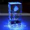 3d laser crystal engraving romantic crystal rose gift wedding