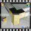 High transparent acrylic coffee table frames PMMA side table 2 layers table with metal from china manufacturer