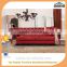 1+1+2+3 royal chesterfield red import real leather sofa SF026