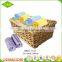 Household rectangular fruit wicker basket tray