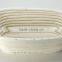 Oval Shape 100% Handmade Baguette Proofing Rattan Banneton Basket