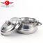 Hot selling 4PCS Stainless Steel Stock pot set Cooking Pot Cookware Set