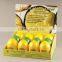 FAD test report lime lemon shape saver container for fresh lime lemon fresh longer