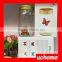 UCHOME 17cm Height Glass Electronic Butterfly In a Jar
