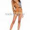long sleeve sexy V neck contrast design women playsuit miss selfridge playsuits