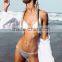 2016 new style 4 pure color fashion sexy girl bikini set