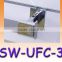 Chrome Plated Slatwall 3in. Brackets for Rectangular Tubing