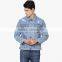 men denim jean jacket wholesale ripped with pocket outdoor casual wear