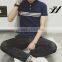 Men fashion simple design polo short sleeve shirt