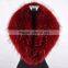 Myfur Top Quality Custom Order Natural Color Raccoon Fur Trim Collar