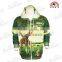 Mens Polyester Hoodie Promotional Sweatshirt Custom Printed Hoodies