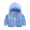 Wholesale cotton long sleeve boy hooded jacket