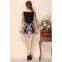 Summer and Autumn 2016, ethnic style, embroidered gauze flower, special for moms, A-line skirt loosing dress