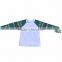 Kids 3/4 sleeve blank cotton Christmas raglan t shirt wholesale