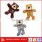 Wholesale pet chew toy plush animal toy stuffed small pet plush toy