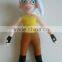 custom alive carton design plush doll