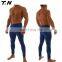 Wholesale custom printed mens fitness compression tights
