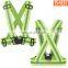 High Quality Running Adjustable Reflective Elastic Safety Belt