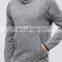 Over-The-Head Design Hooded Sweatshirt With Cross Over Neck Detail