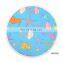 TOROS Advertising Wholesale Custom Microfiber Hawaii Round Beach Towel