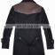 lastest design top grade handsome thick cashmere men overcoat long