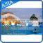 New Design Gorilla Giant Inflatable Water Park Pool with Three Stable Rampart Swiming slides for Sale