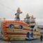 2017 Giant Inflatable Pirate Ship Playground With Slide & Obstacle Course