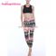 Winter Double Brushed Push Up Leggings Long High Waist Legging 3D Print