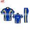 Fashion new arrival best quality breathable 100% polyester custom pattern cricket team uniforms