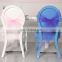 Multicolored chair covers organza sashes for wedding decoration