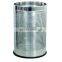 Super beautiful round stainless steel dustbin