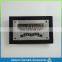 Hot sell custom embossed effect patch leather label for jeans