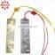 Discount price zinc alloy engraved bookmark with pendant