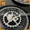 Crocodile garments patch Custom Sew on Woven patch