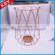 Newest High Quality Mini European Antique Style Metal Bird Cage Candle Lantern Holder
