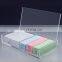 Customized dull polish acrylic box with revolving lid
