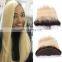 2017 Hot Selling Virgin Brazilian Hair Blonde Lace Frontal