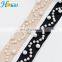 New Arrival ribbon Trimming decorative Lace Trim with pearls for garment