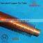 Good price heat exchanger copper fin tube with More Stringent Quality Control