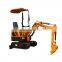 1.8ton XN18 chinese Mini  Excavator Fuel Consumption Excavators