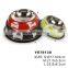 7 Sizes Stainless Steel Custom Pet Dog Food Feeding Bowl Rubber Ring