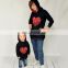 Sequin Love Sweaters Mother Daughter Matching Sweatshirts Mommy and Me Clothes Family Look Mom Baby Women Girls Hoodies Outfits