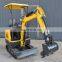walk behind mini excavator 1.0 ton mini excavator with track extension chinese mini excavator for sale