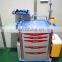 MY-R058D hospital furniture nursing cart medical emergency hospital trolley with drawers