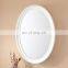 Fashion wall hanging jewelry armoire oval frame mirrors