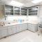 Epoxy resin work top lab wall side table bench for university lab used