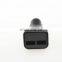 5.0V 4.8A Universal Mini USB Car Charger 2Port with LED screen