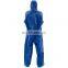 Hot sale blue Mens work coveralls anti-static safety clothing